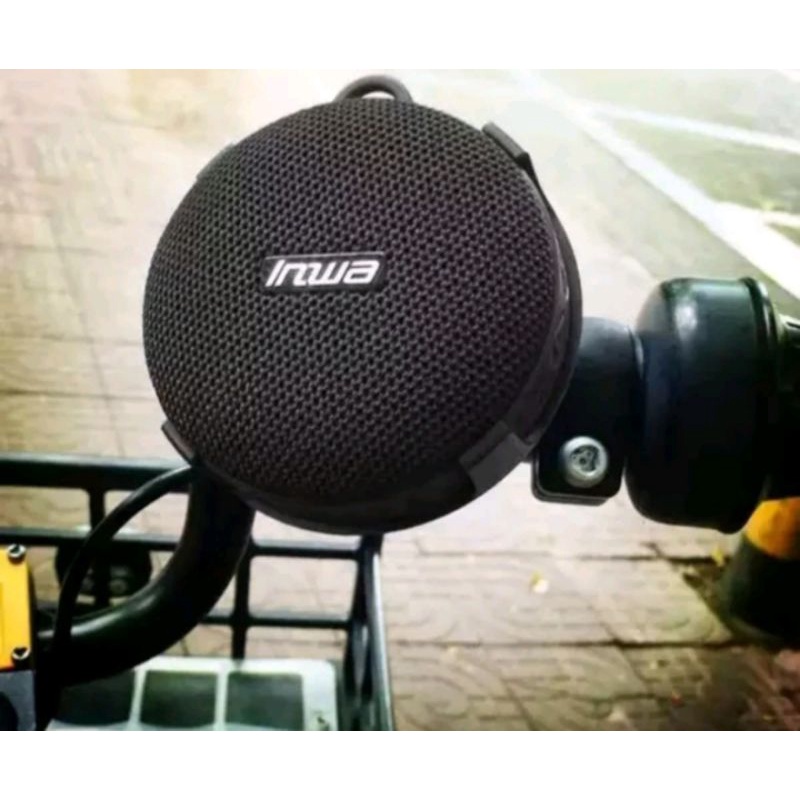 Speaker Sepeda Bluetoot Waterproof Speaker Portable Wireless Sepeda Hitam