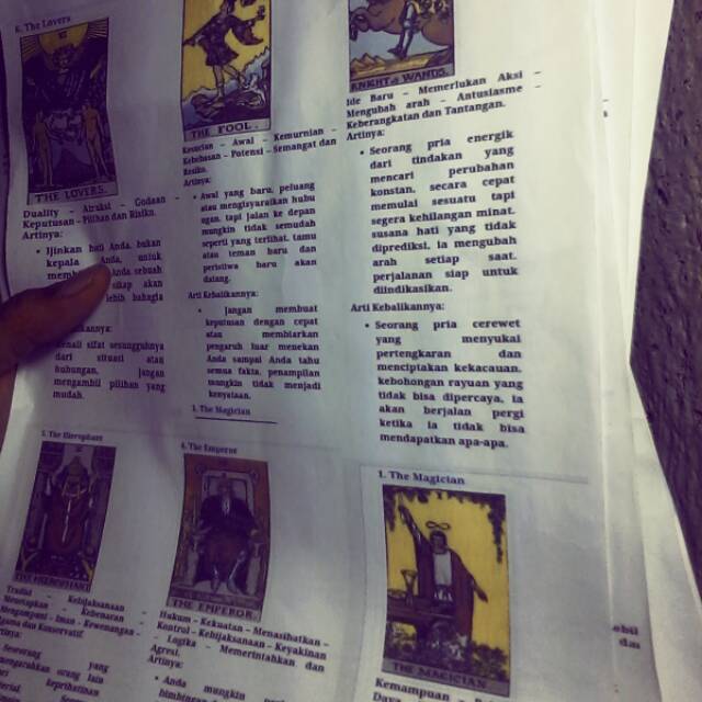 Buku tarot bhs indonesia