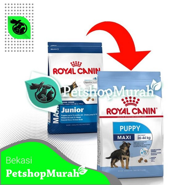 Makanan Anjing Royal Canin Maxi Junior 4 Kg