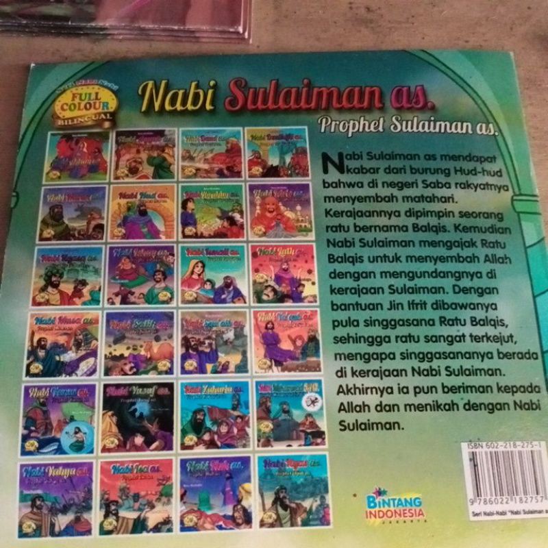 Buku seri anak mengenal 25 nabi