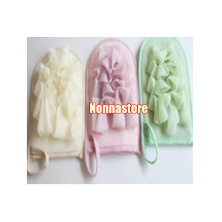 KOREA Bath Sponge Functional Bath Brush Soft Bath Glove - Bath Brushes - Lap Badan 2 Sisi