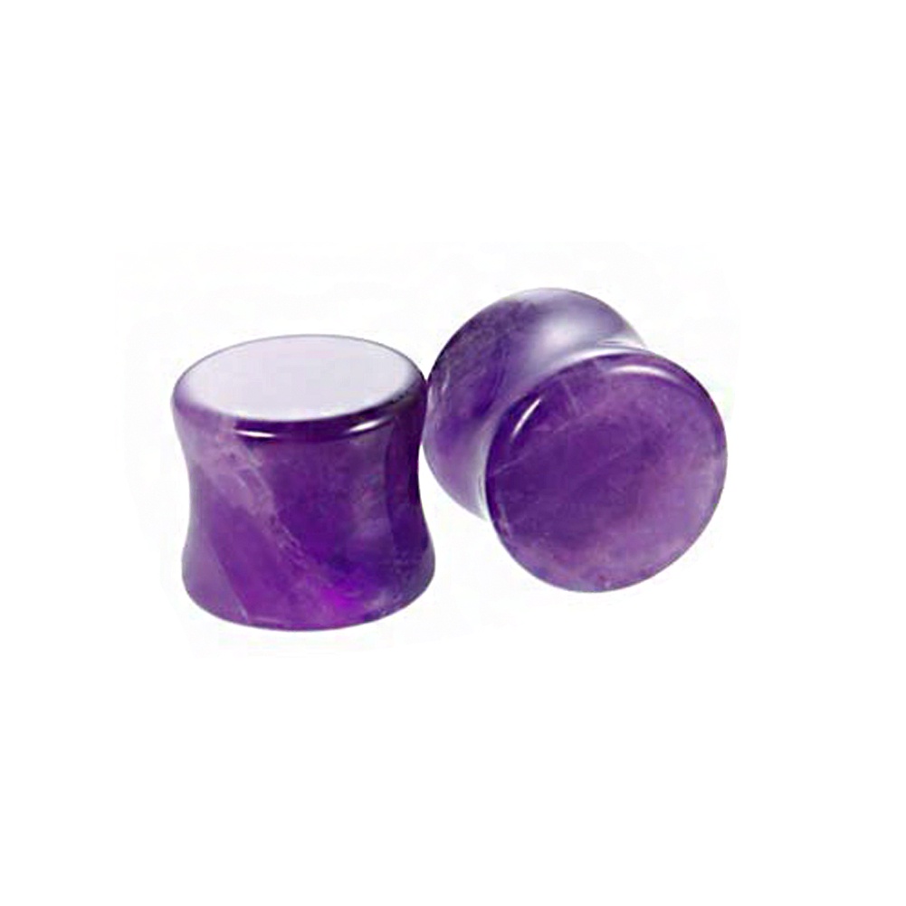 1 Pc Anting Tindik Telinga Bahan Batu Untuk Pria Dan Wanita