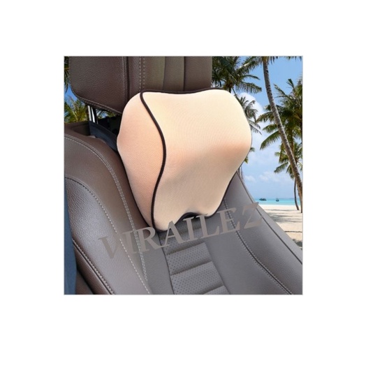 Bantal Mobil Headrest Busa super berkualitas Bantal leher terlengkap 9 warna empuk dan nyaman