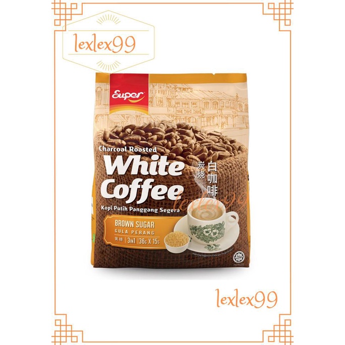 

Update Super White Coffee Brown Sugar / Super Roasted White Coffee 3In1 375Gr Terlaris
