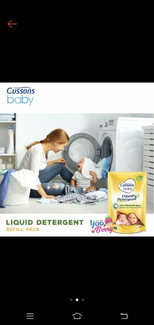 Cussons Baby  Deterjen Anti Bakteri 700ml.