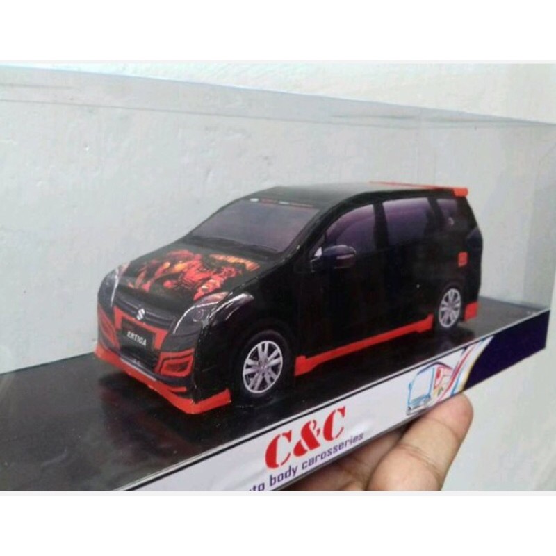 miniatur mobil Suzuki ertiga custom