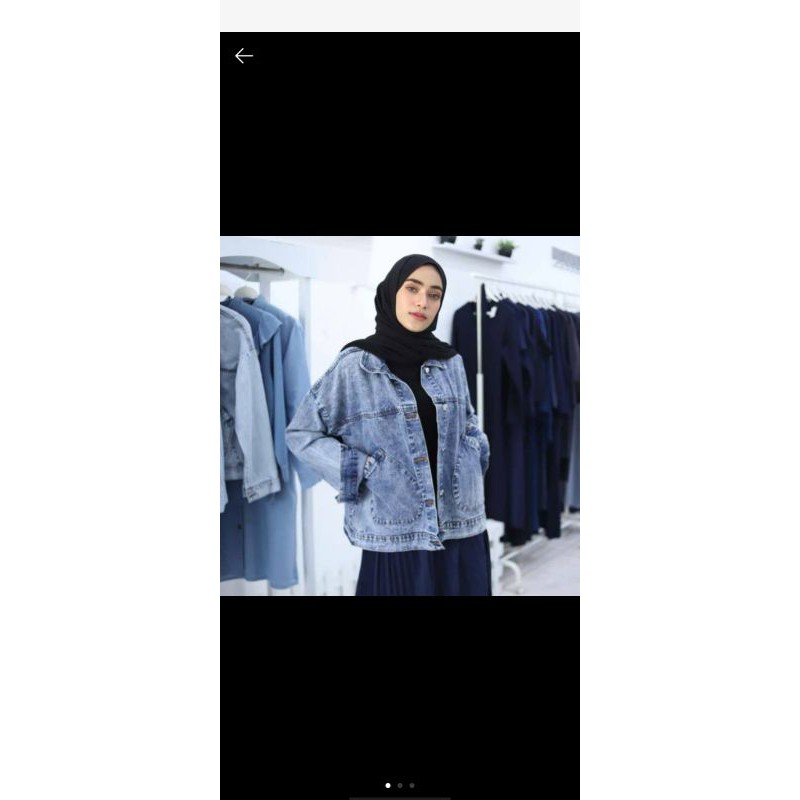 JAKET WANITA - JESSICA JAKET - ATASAN WANITA - JAKET JEANS - PAKAIAN TERMURAH - KOREAN
