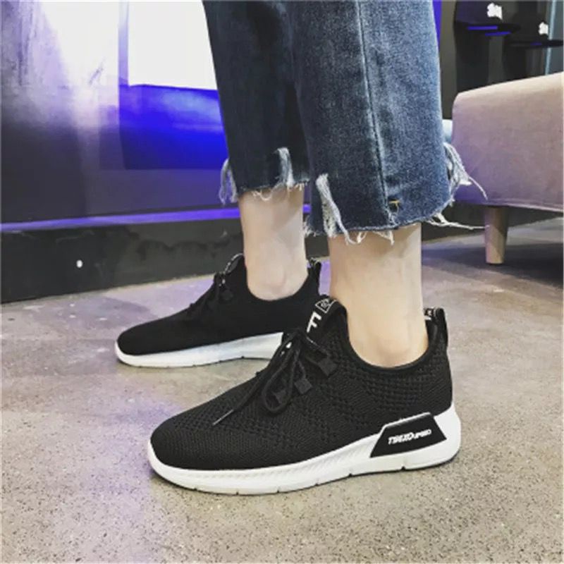 SEPATU SNEAKERS WANITA SANTAI SPORT SUPER BOUNCE SEPATU SNEAKER CEWEK SEPATU OLAHRAGA CEWE IMPORT-2