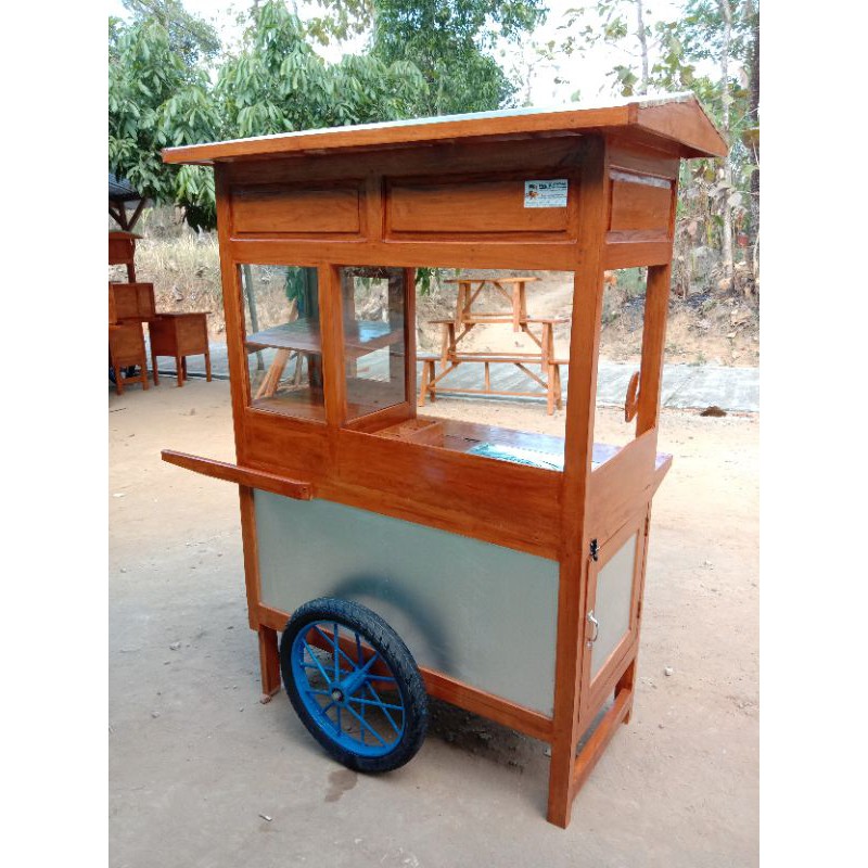 GEROBAK MIE AYAM KELILING + RODA