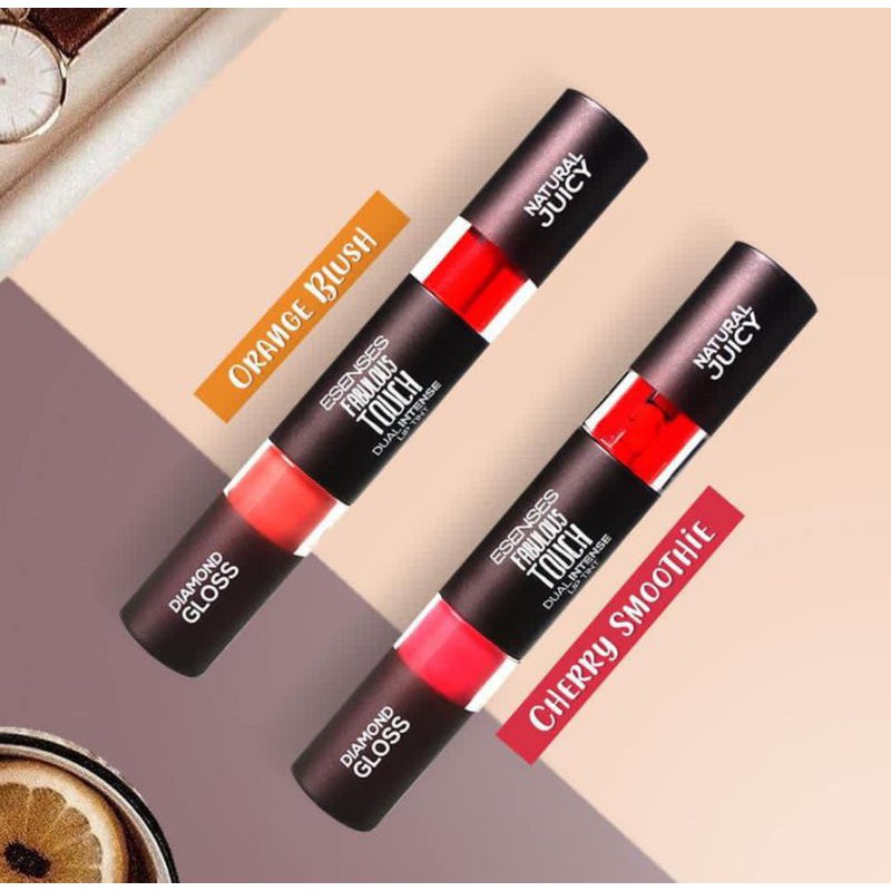 ✿ELYSABETHME✿ [ESENSES] Dual Liptint 2in1 anti ribet lip tint ombre tahan lama