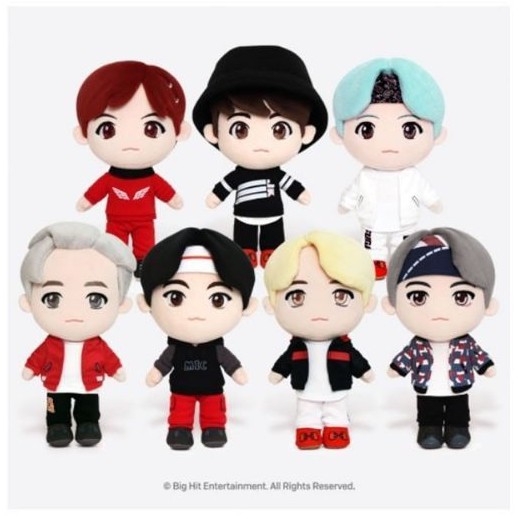 [PRE-ORDER] OFFICIAL BTS Official TinyTAN MIC DROP Plush Toy, Doll