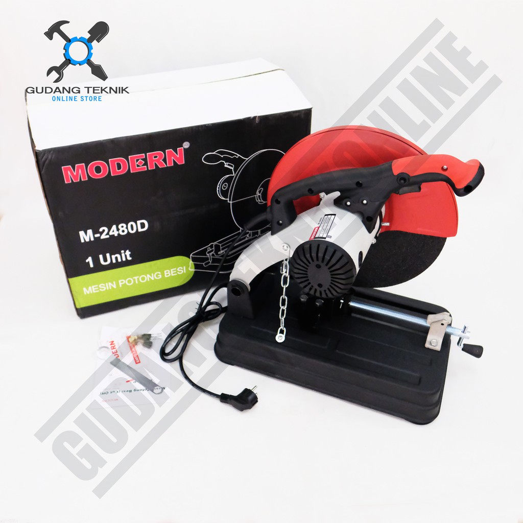 MODERN M-2480D / Cut Off 14 Inch Potong Besi Cutting Wheel Mesin Modern M2480D / M 2480 D / M2480 D