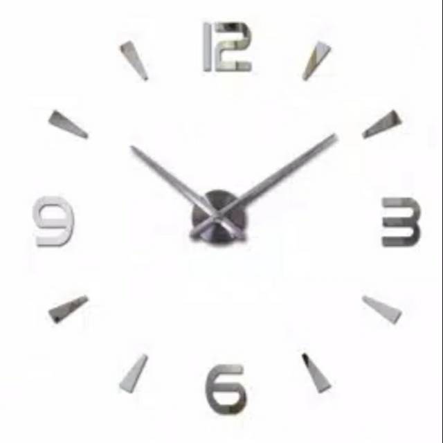 Jam dinding tempel DIY 130cm