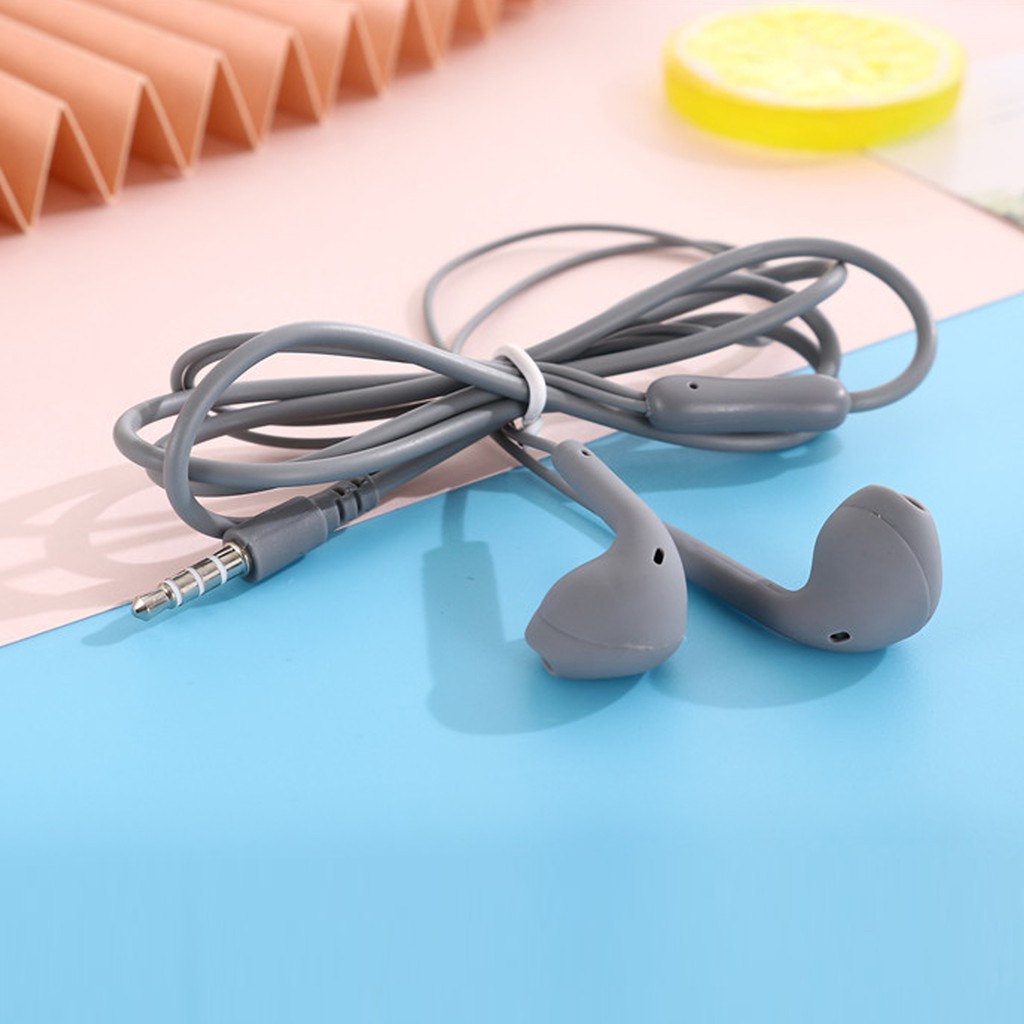 Handsfree Macaron U19 - Candy Colour Earphone Pure Bass U19