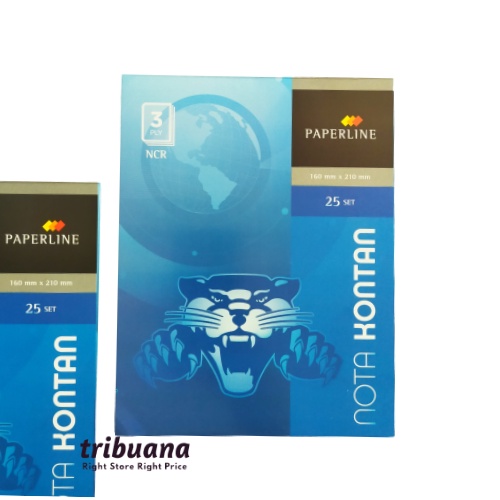 

Nota Kontan Paperline B3 Besar 3 Ply NCR - Buku Bon Rangkap 3
