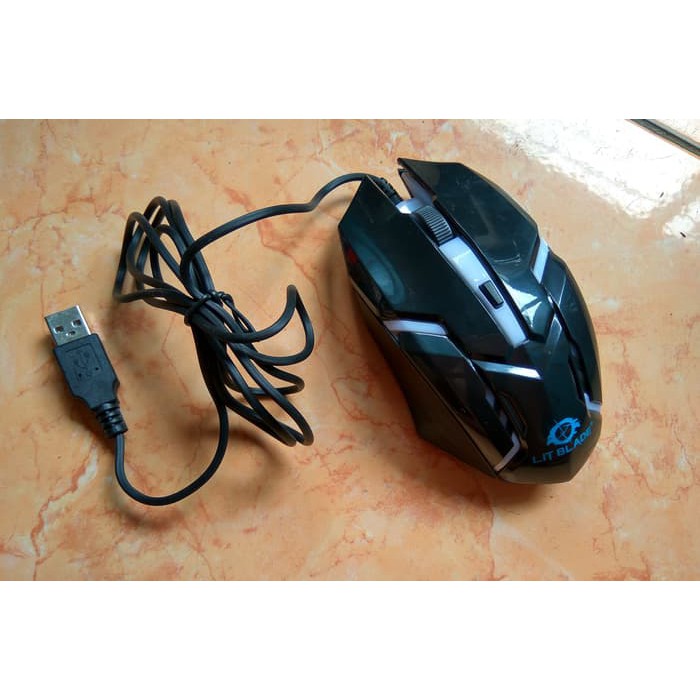 Mouse Gaming murah USB Led Warna