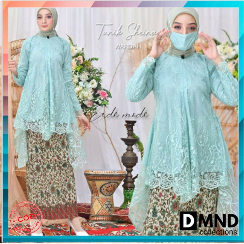 ATASAN KEBAYA TUNIK BROKAT/TUNIK BROKAT/KEBAYA TUNIK/KEBAYA TUNIK BROKAT/DFS