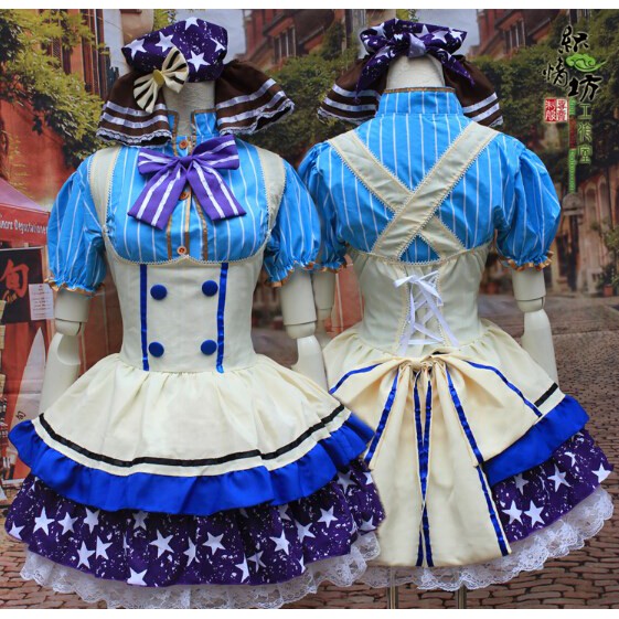 Kostum Love Live Nozomi Tojo Candy Maid