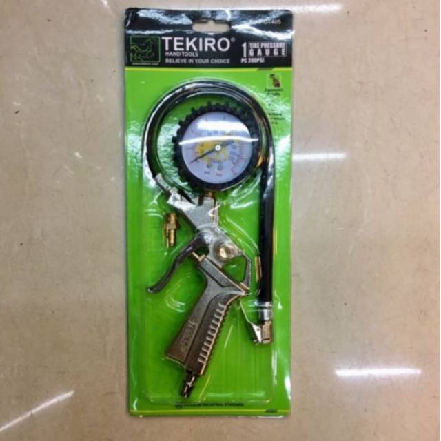 TEKIRO Pengisi Angin 3 Fungsi / pressure gauge 3 In 1