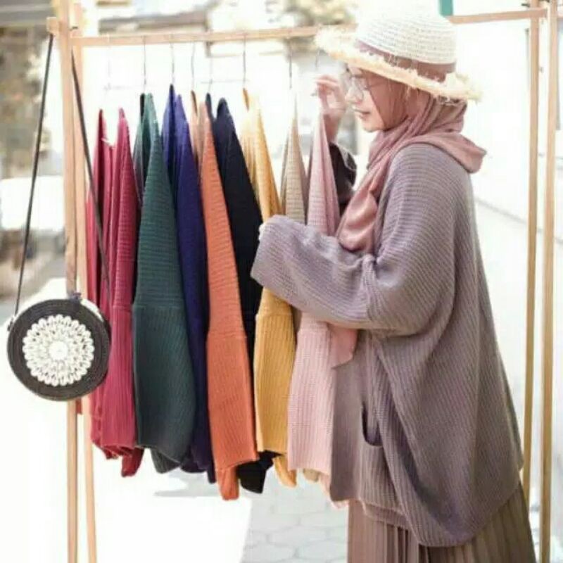 RAJUT OVERSIZED / LOOCY CARDY / CARDIGAN / KARDIGAN RAJUT OVERSIZED / KARDIGAN WANITA / KARDIGAN PAN