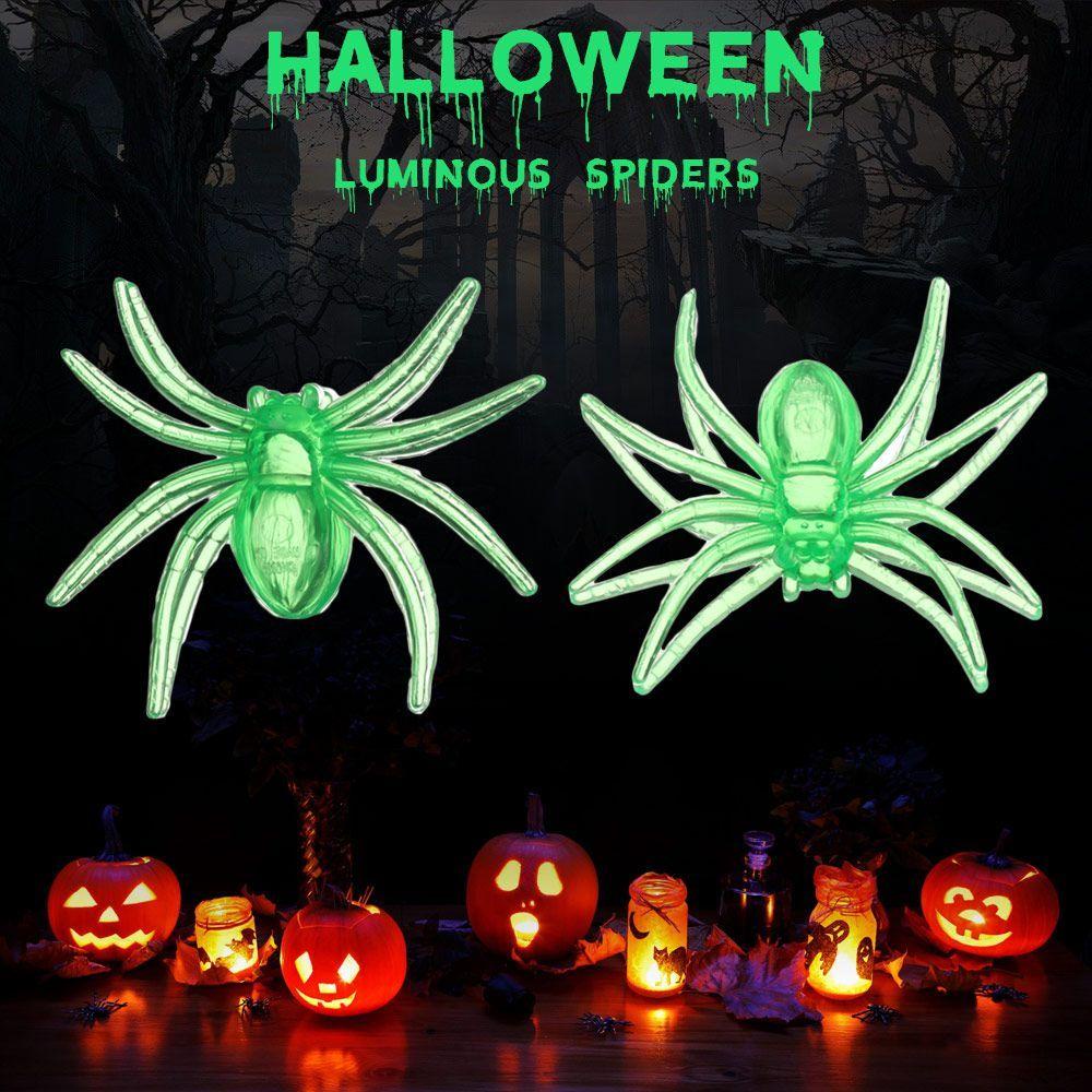 Suyo Mainan Laba-Laba luminous Untuk Dekorasi Halloween