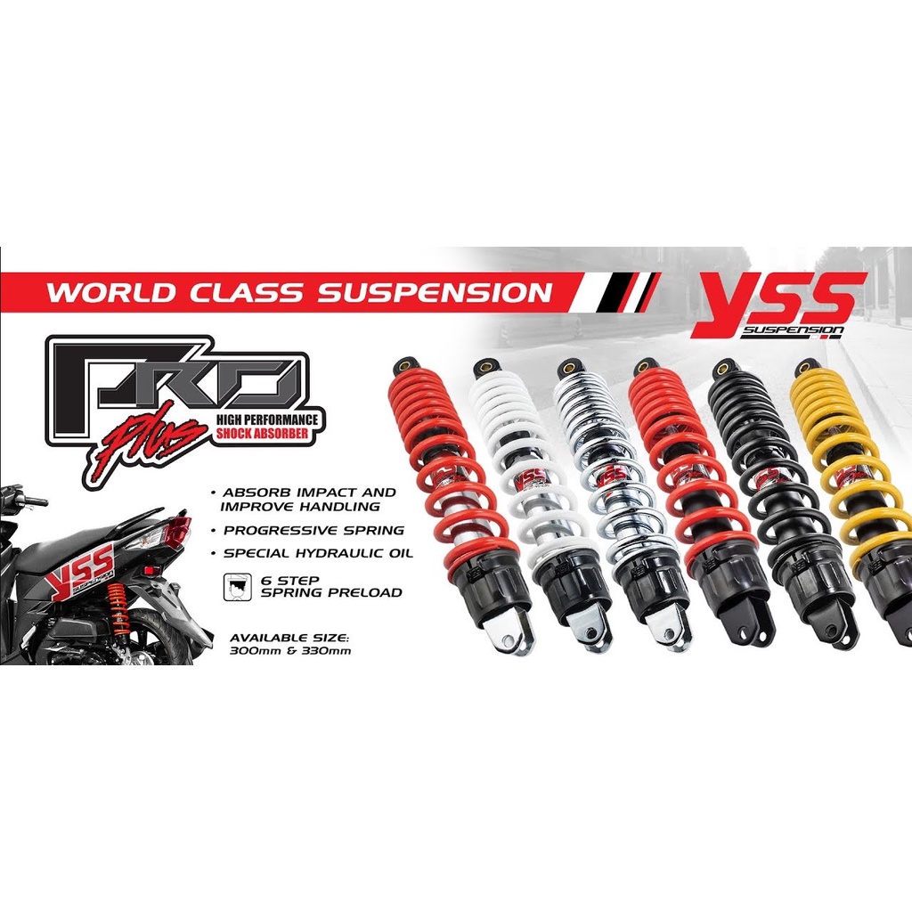 SHOCK YSS NEW PRO ZR  MIO VARIO BEAT SCOPY XEON VARIO 125 VARIO 150 SKY DRIVE DLL