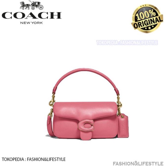 salesalee | Tas COACH Tabby Pillow Shoulder Bag 18 Taffy Pink ORIGINAL 100% COACH | Shoulder Bag Wan