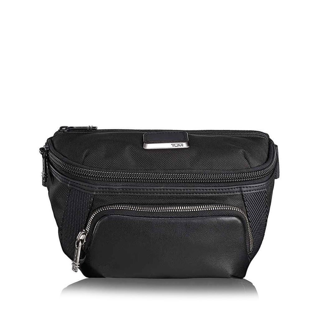 TUMI Columbus Utility Pouch Waist Bag - Mirror Quality