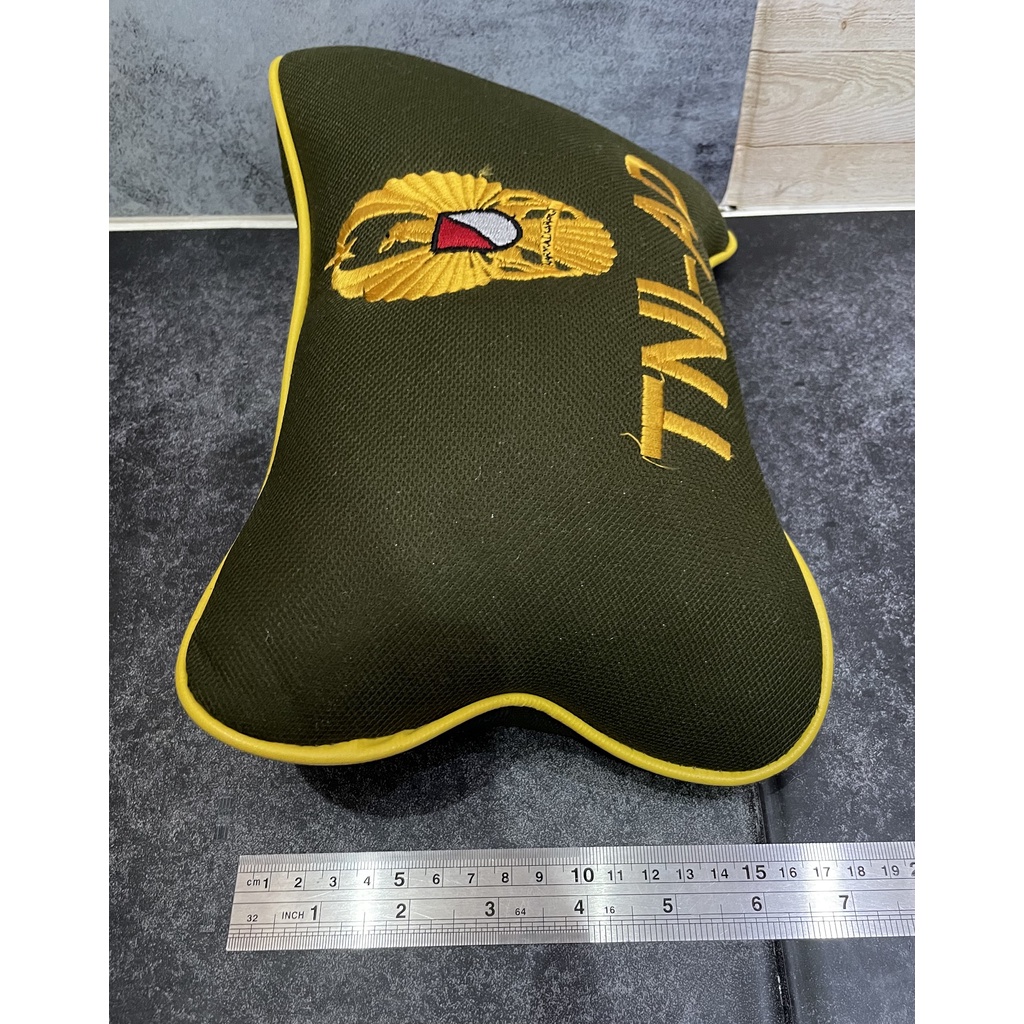 Bantal Mobil TNI AD Hijau - Bantal Mobil - Bantal Kepala TNI AD