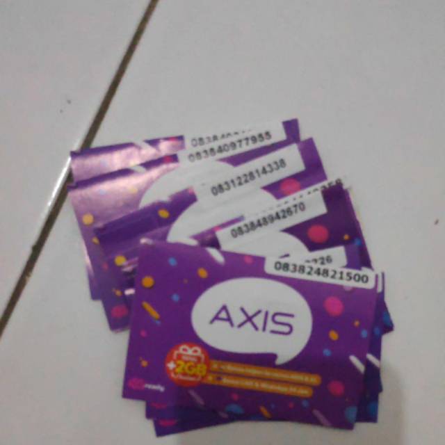 perdana axis sudah registrasi