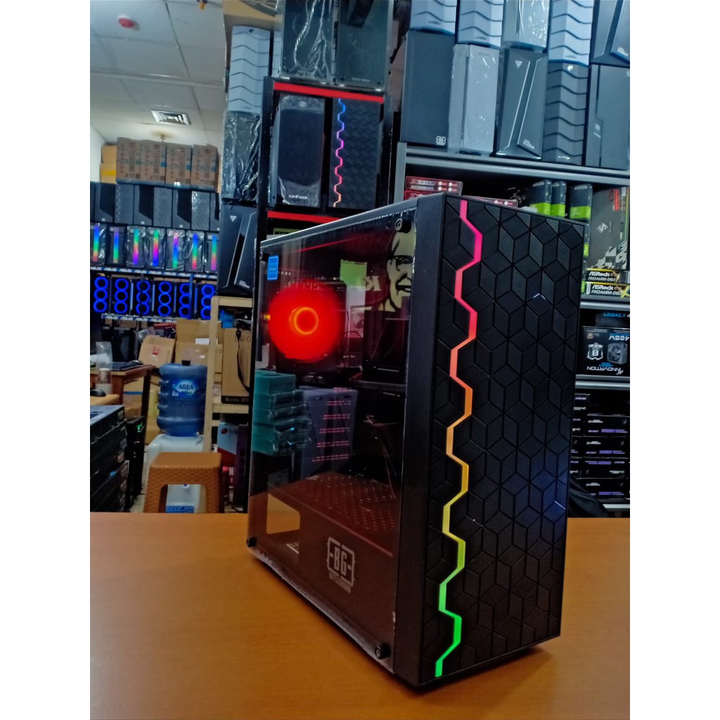 Pc gaming editing core I5 3470 Ram 16 Gb Ssd 240Gb Hdd 1 Tb Vga 4 Gb siap pakai