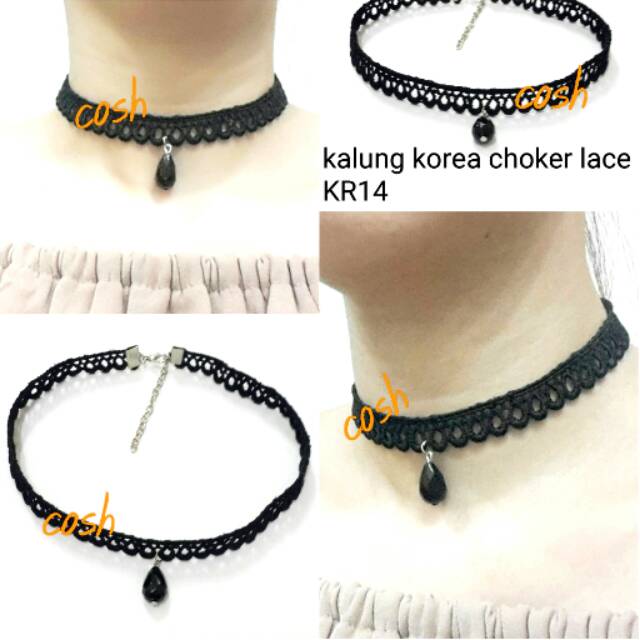 KALUNG KOREA CHOKER LACE KR14