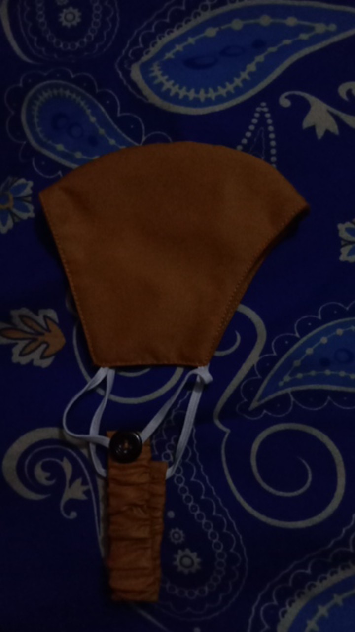 Masker 3 Ply + Konektor | Masker Penutup Mulut [ Masker Kain_masker Set Konektor