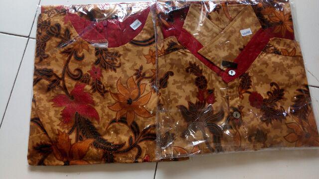 Kemeja Batik Dewasa Lengan Pendek, 113 Og#