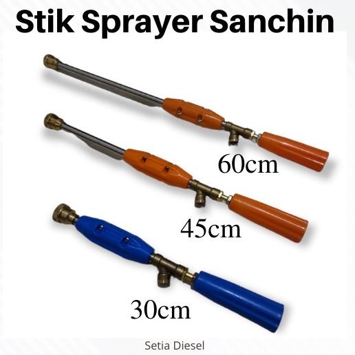 STIK SPRAYER ELEKTRIK GUN SPRAYER SANCHIN KUNINGAN ALAT SEMPROTAN CUCI MOTOR STEAM WASHER HOSE GUN T
