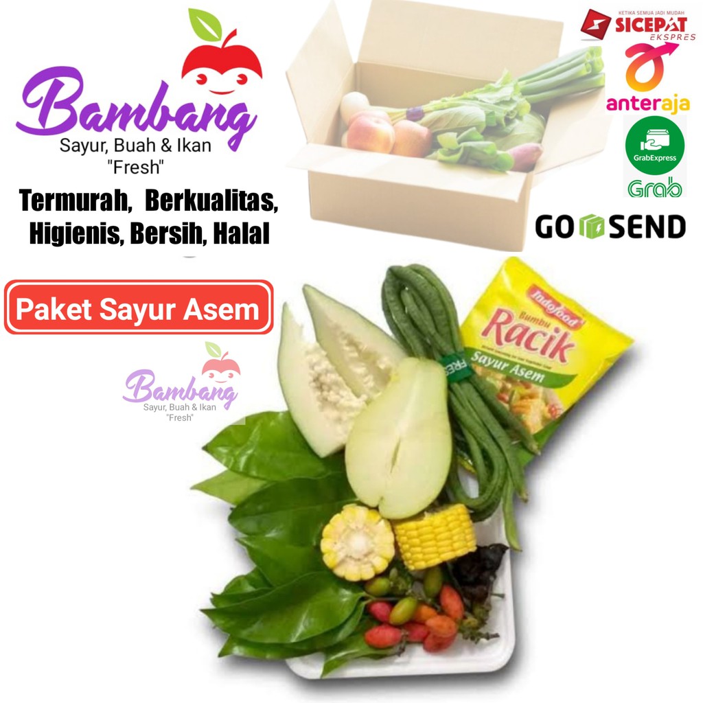 

paket sayur asem + bumbu racik