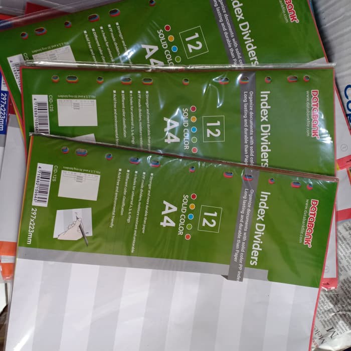 

Divider Index A4 12 by Databank