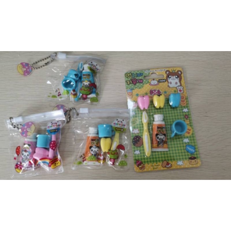 penghapus gigi set