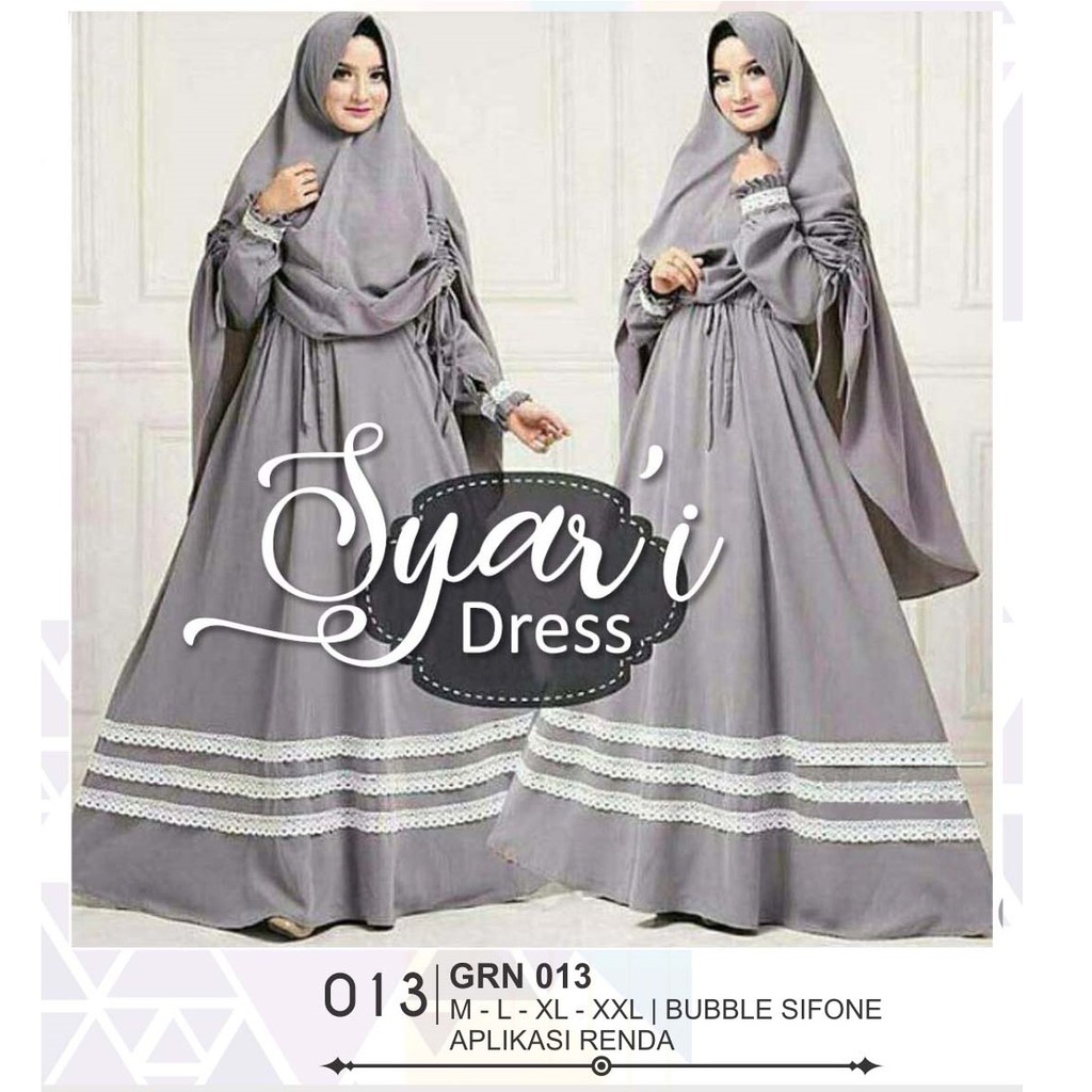 Baju Gamis Lebaran 2020