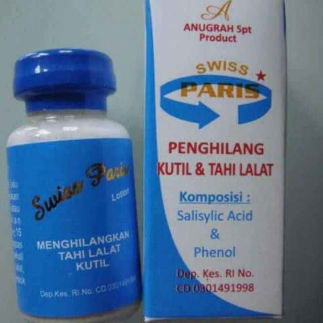 Swiss Paris penghilang kutil Dan Tahi lalat