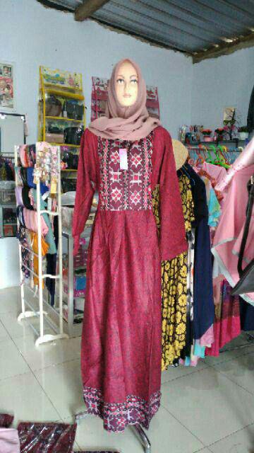 Batik Couple Keluarga - Bisa Cod - Couple Batik Indonesia Sarimbit Gmis Familly Set Batik Putra Hadi