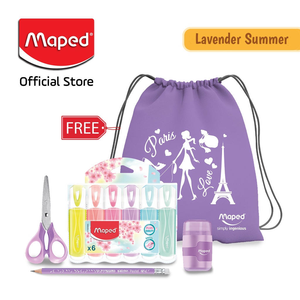 

Maped Paket Pastel Lavender Summer Palletes