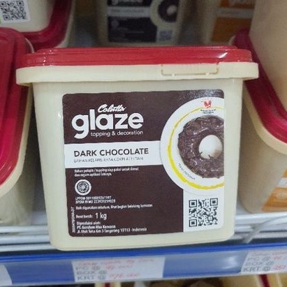 

colatta glaze dark chocolate 1kg