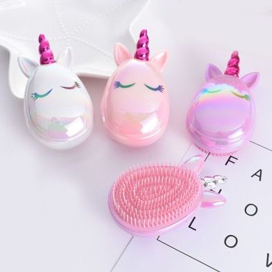 Sisir Rambut Unicorn Anak Cewek Karakter Kado Murah Premium Lucu