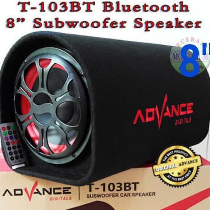 speaker mobil 8" tabung / subwoofer car speaker 8 inch advance t103 bt