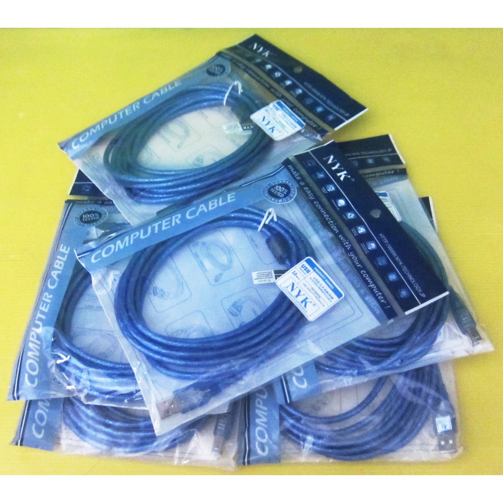 kabel extension usb to printer 3 meter NYK