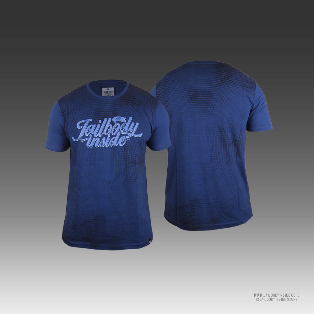 Kaos oblong original distro Jail Body Inside Mandala Basic typo authentics code 10114207