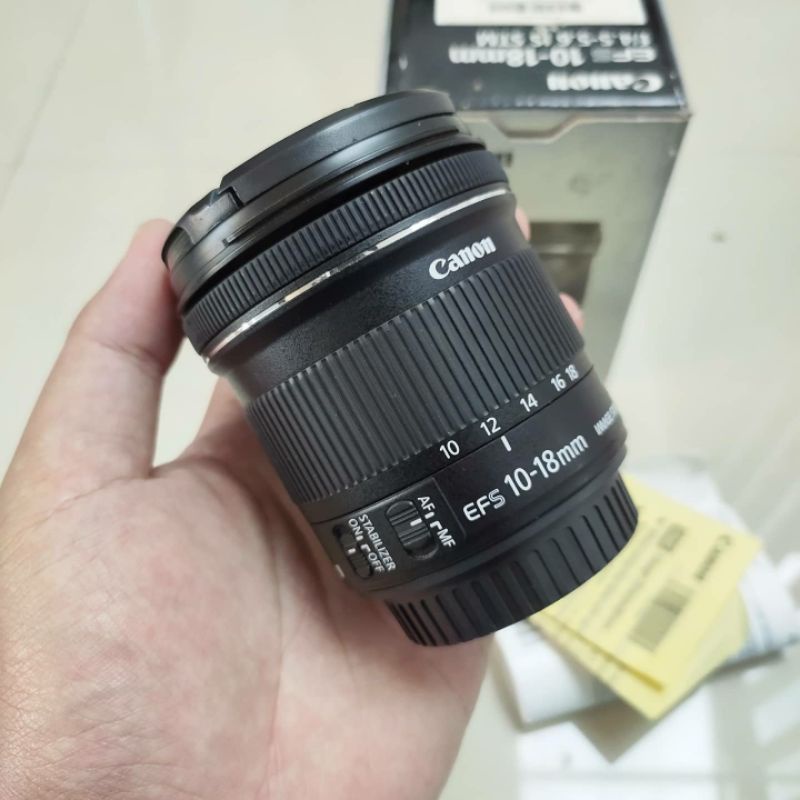 Lensa Canon 10-18mm STM