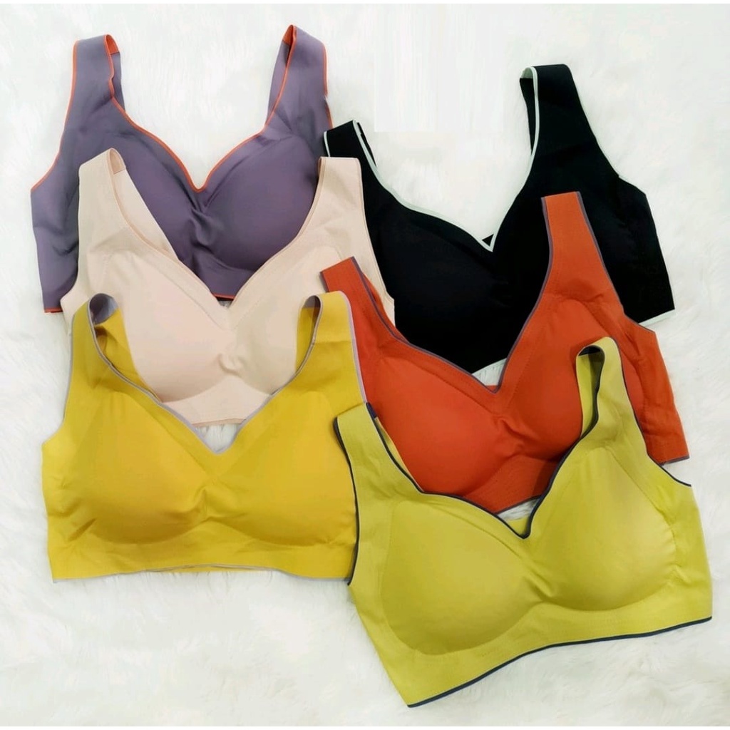 HUES.ID Bra Sport BH yoga lari Wanita dengan Model Kualitas Tinggi untuk / ZERO FEEL BH 1002