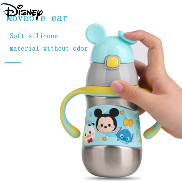 (PROMO )DISNEY ORGINAL Mickey Mouse Thermos learning drinking bottles 480ml-5303